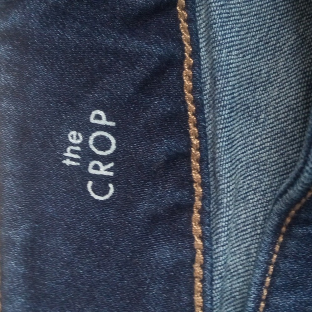 Liverpool "The Crop" Dark Blue Ankle Jeans Size 18 Women's - Picture 8 of 12